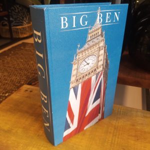 Livro caixa decorativo Big Ben