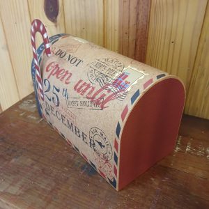 Caixa de correio decorativo natalina Noel