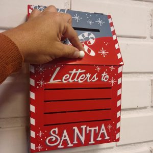 Correio decorativo caixa Natalina