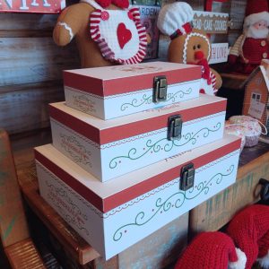 Conjunto Caixa decorativa Ginger